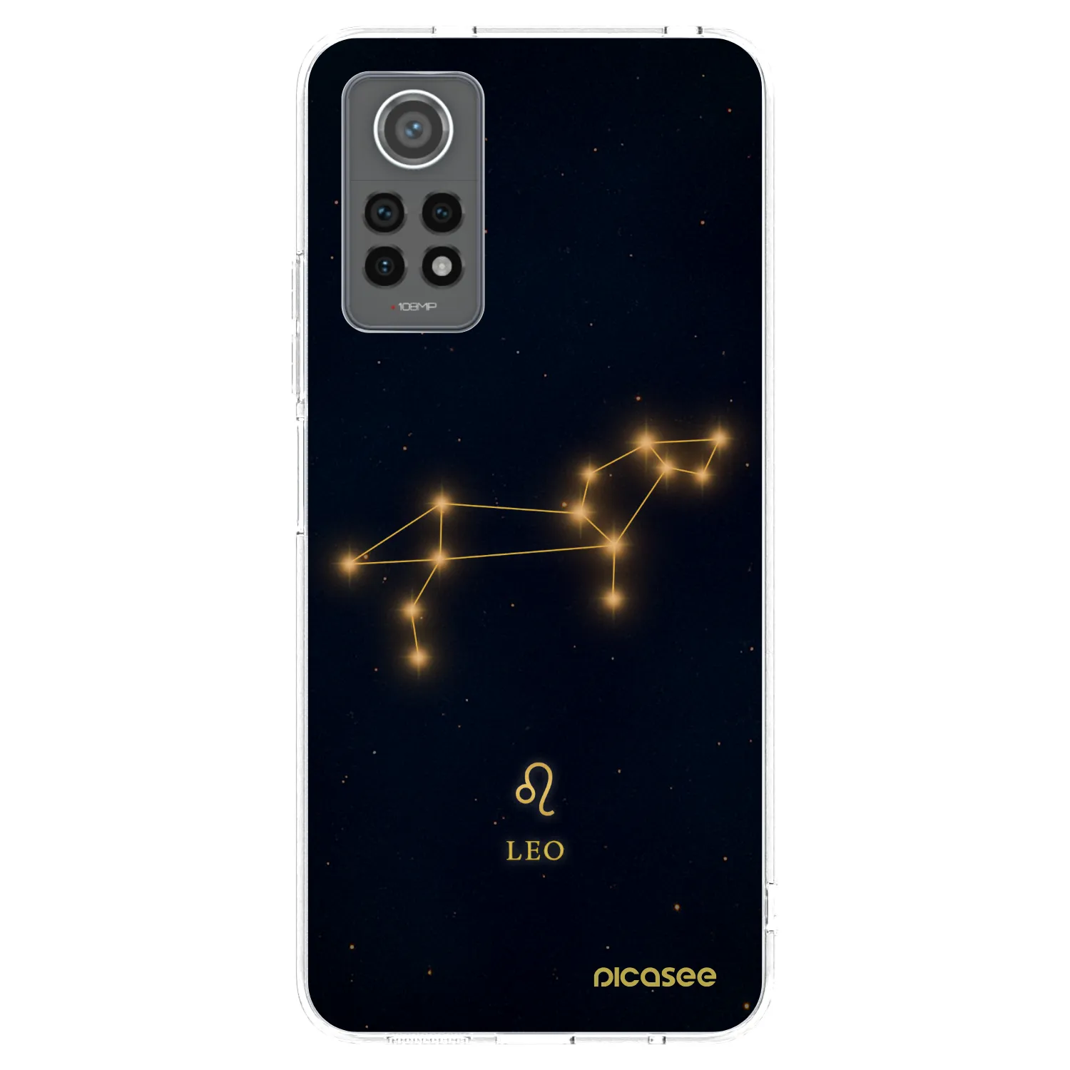 Picasee silikonowe przeźroczyste etui na Xiaomi Redmi Note 12 Pro 4G - LEO