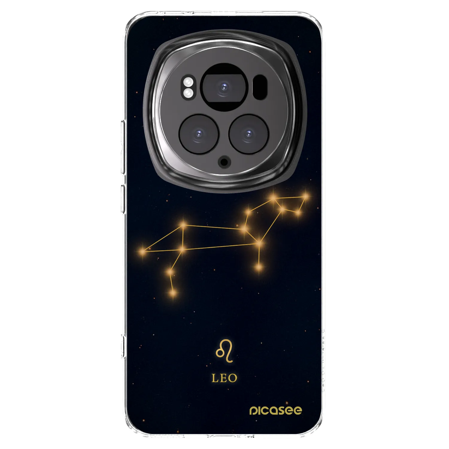 Picasee silikonowe przeźroczyste etui na Honor Magic6 Pro - LEO