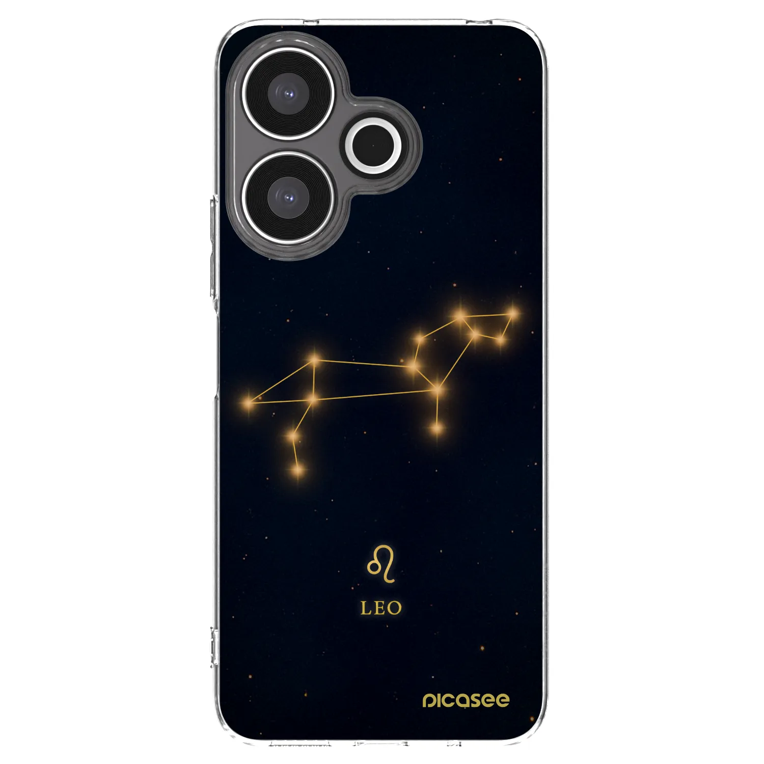 Picasee silikonowe przeźroczyste etui na Xiaomi Redmi 13 4G - LEO