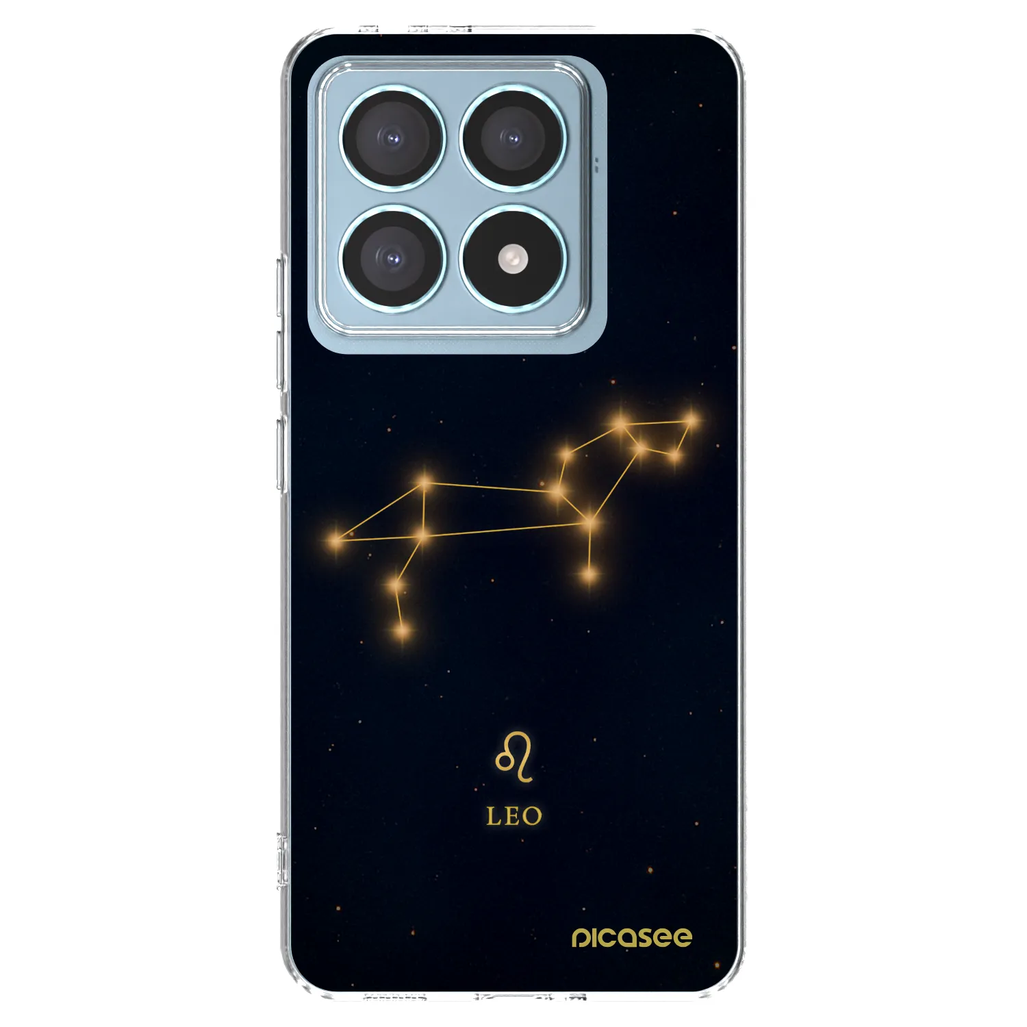 Picasee silikonowe przeźroczyste etui na Xiaomi 14T Pro - LEO