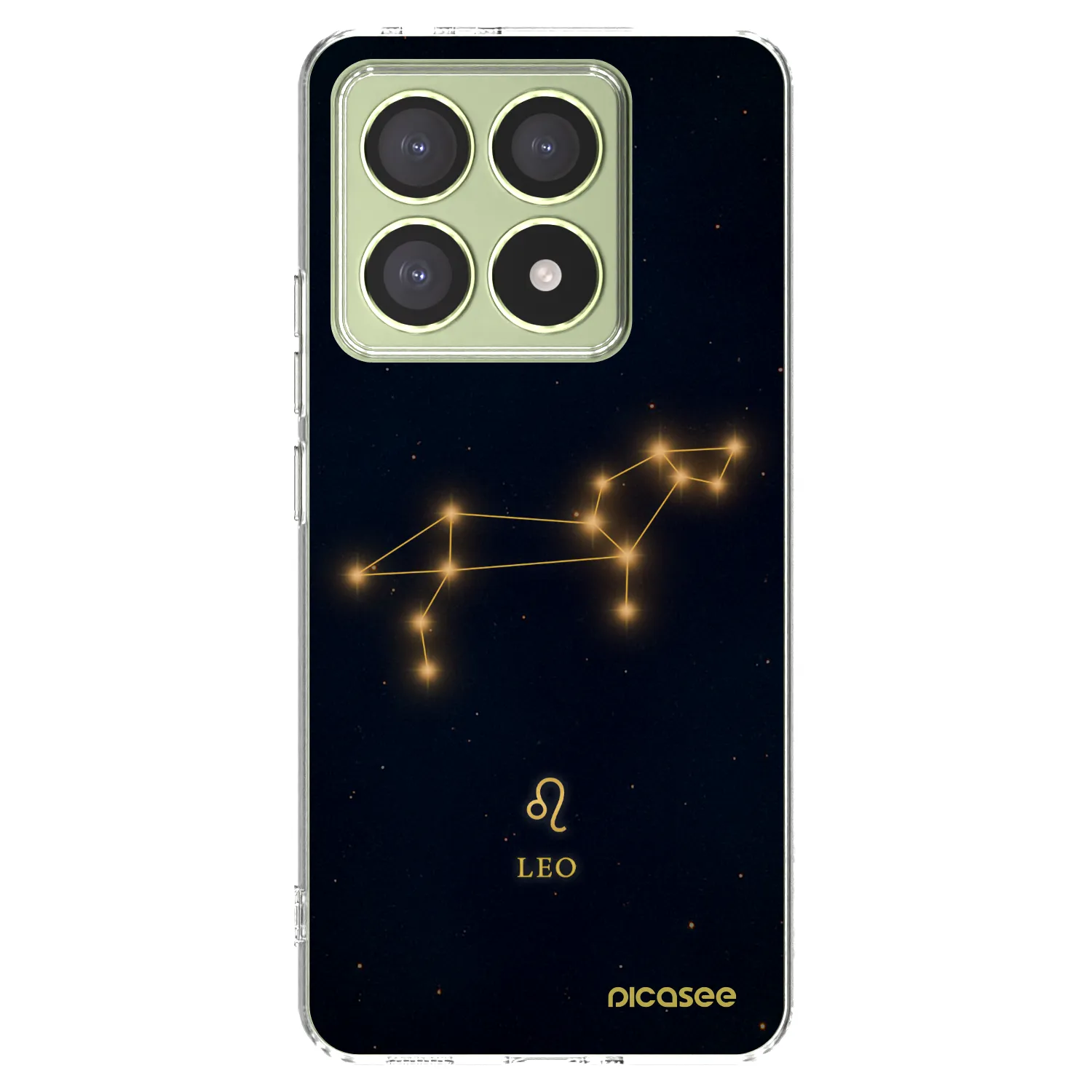 Picasee silikonowe przeźroczyste etui na Xiaomi 14T - LEO