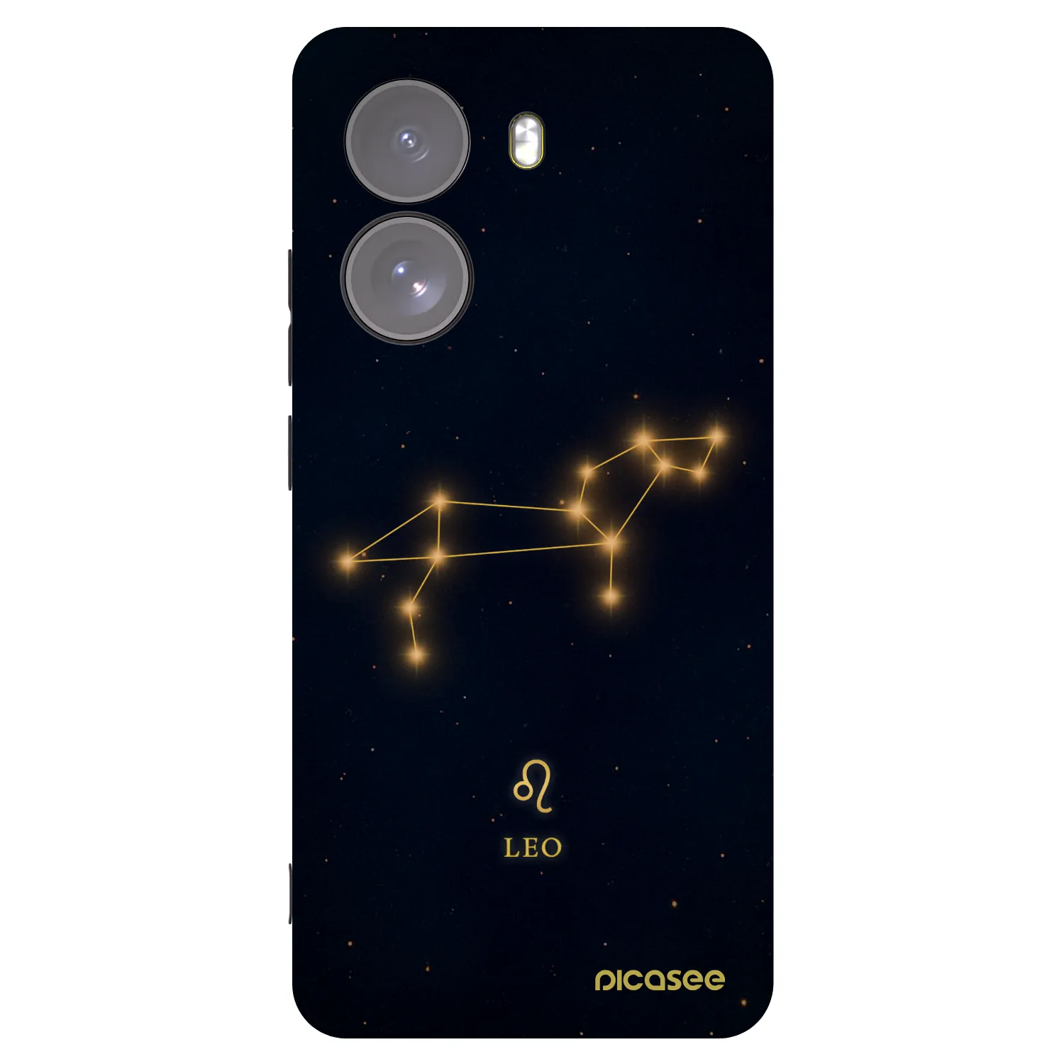 Picasee silikonowe czarne etui na Xiaomi Poco X7 - LEO