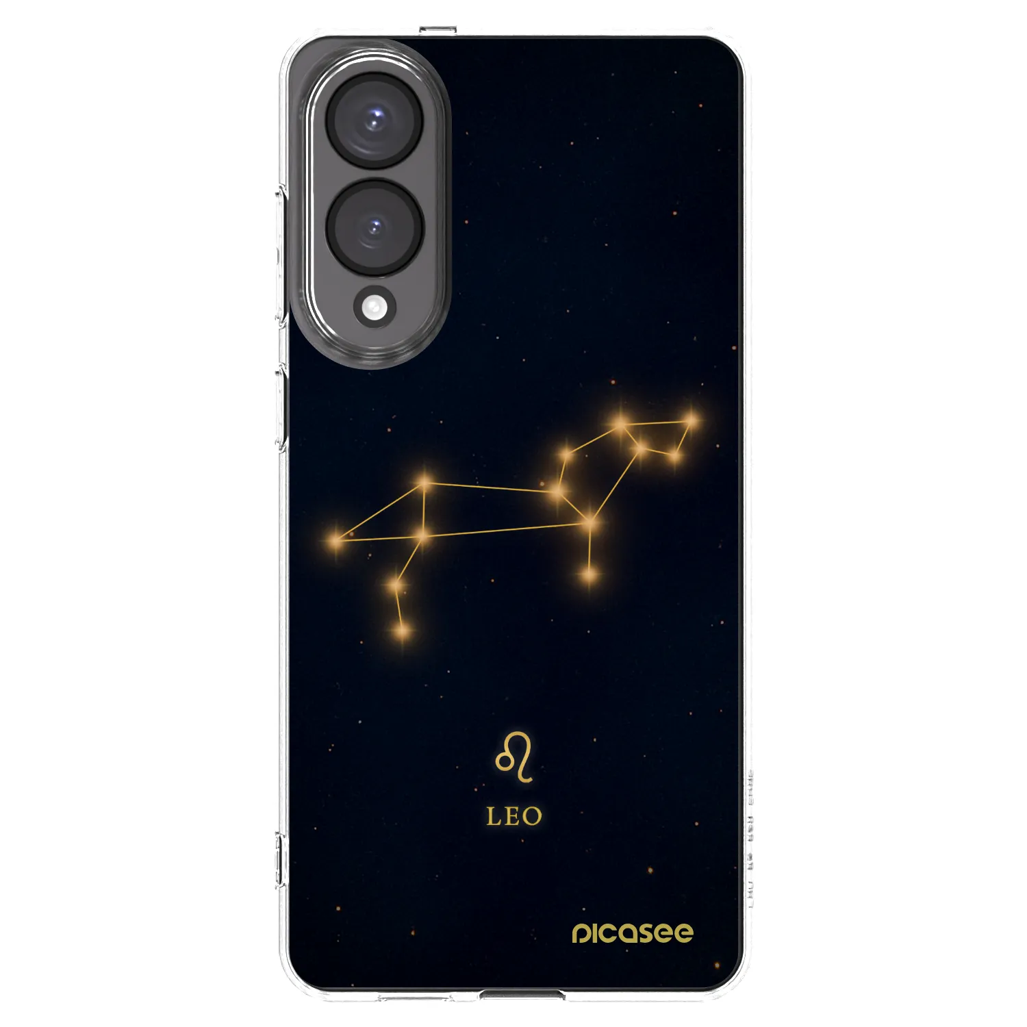 Picasee silikonowe przeźroczyste etui na Samsung Galaxy S25 Edge 5G - LEO