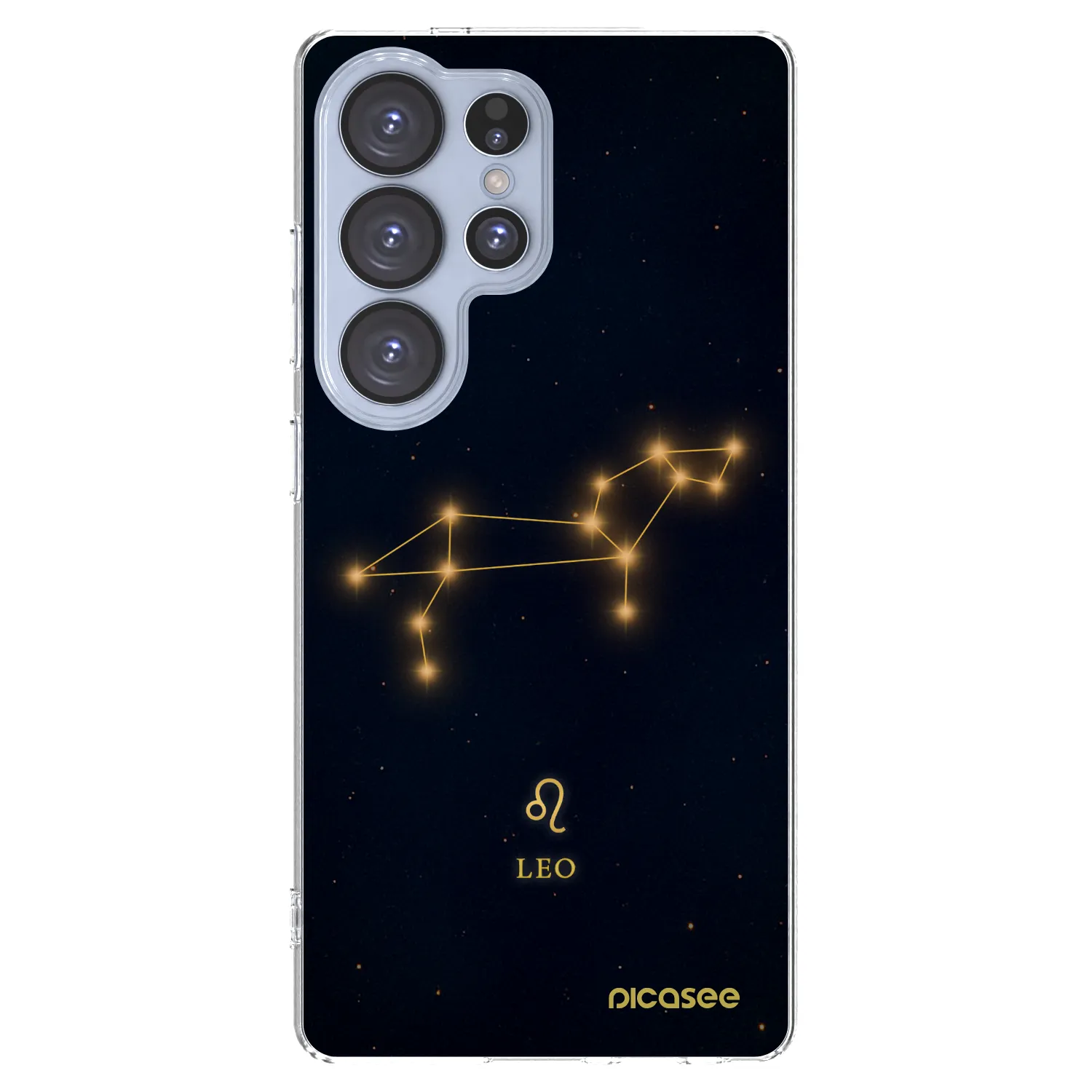 Picasee silikonowe przeźroczyste etui na Samsung Galaxy S25 Ultra 5G - LEO