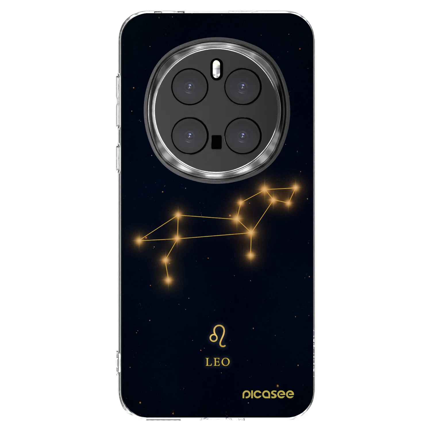 Picasee silikonowe przeźroczyste etui na Honor Magic7 Pro 5G - LEO