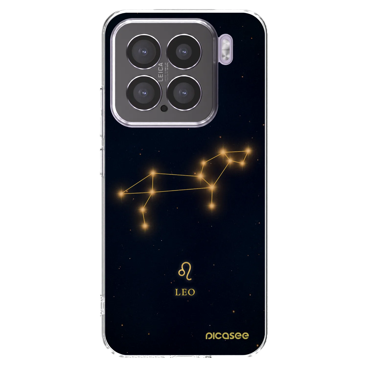 Picasee silikonowe przeźroczyste etui na Xiaomi 15 - LEO