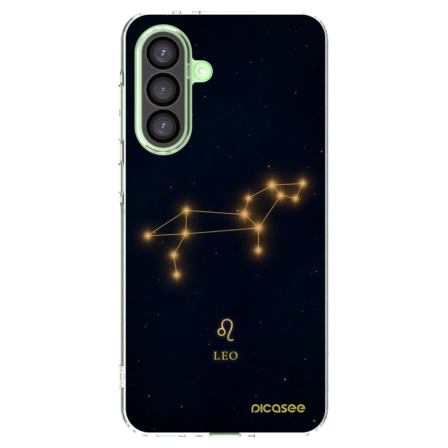 Picasee silikonowe przeźroczyste etui na Samsung Galaxy A26 5G A266B - LEO