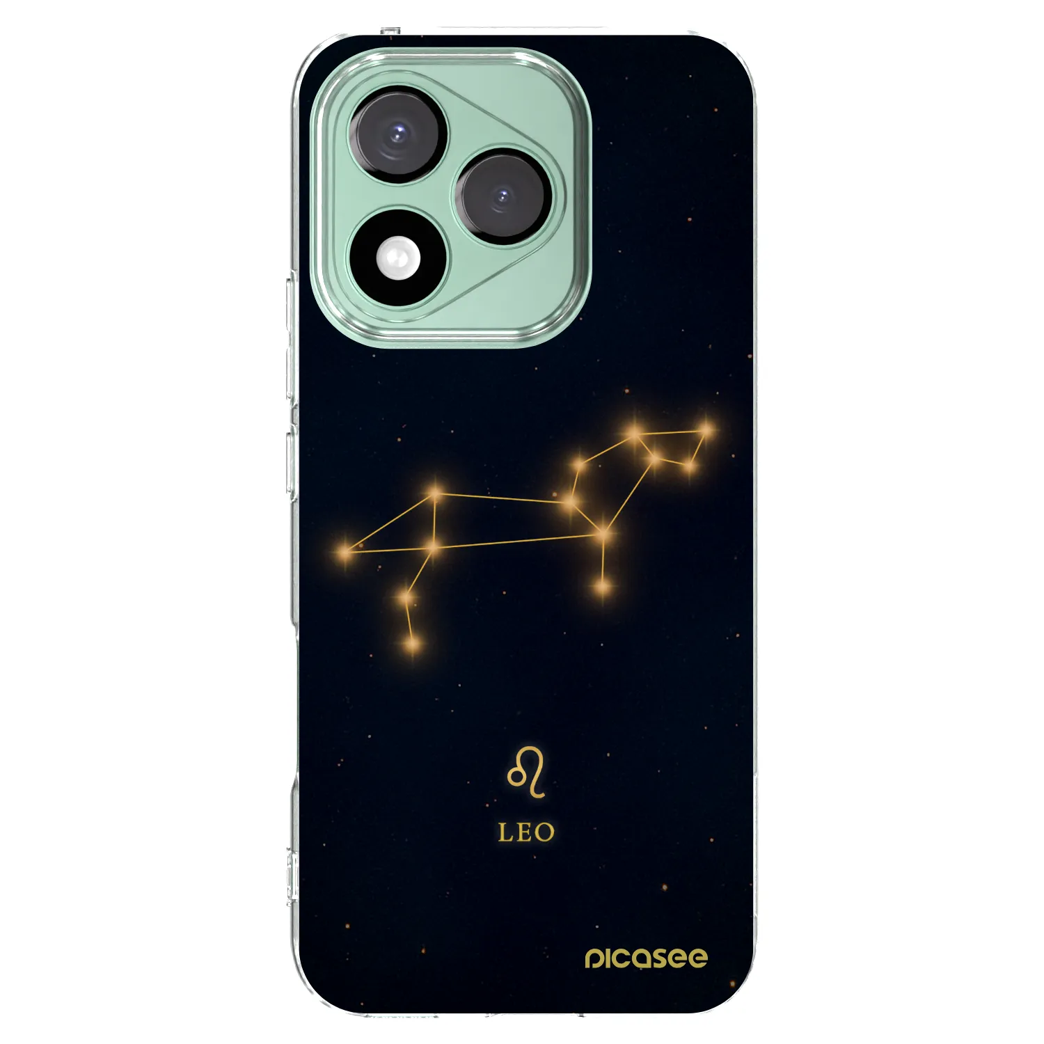 Picasee silikonowe przeźroczyste etui na Honor 400 Lite 5G - LEO