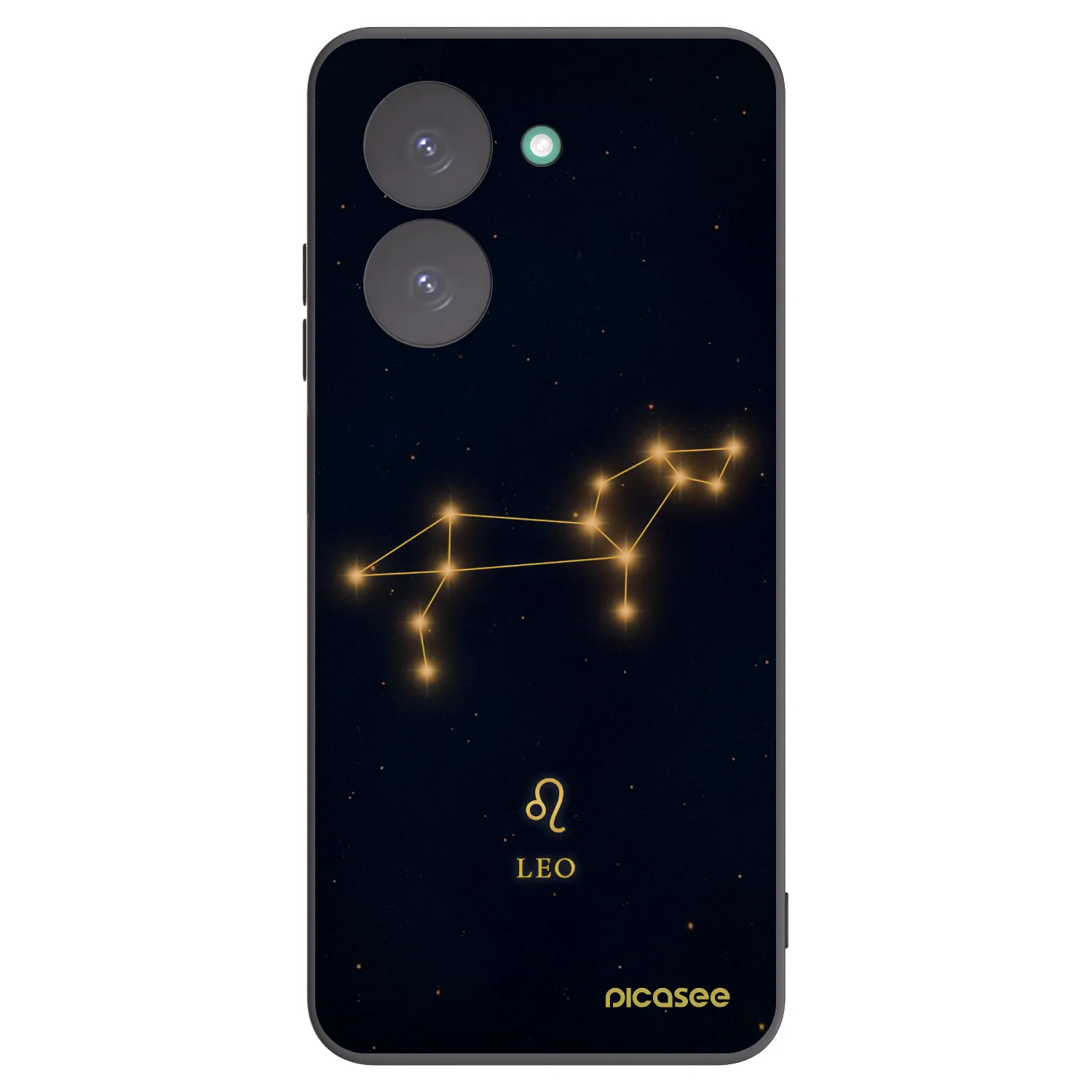 Picasee silikonowe czarne etui na Xiaomi Redmi A5 - LEO