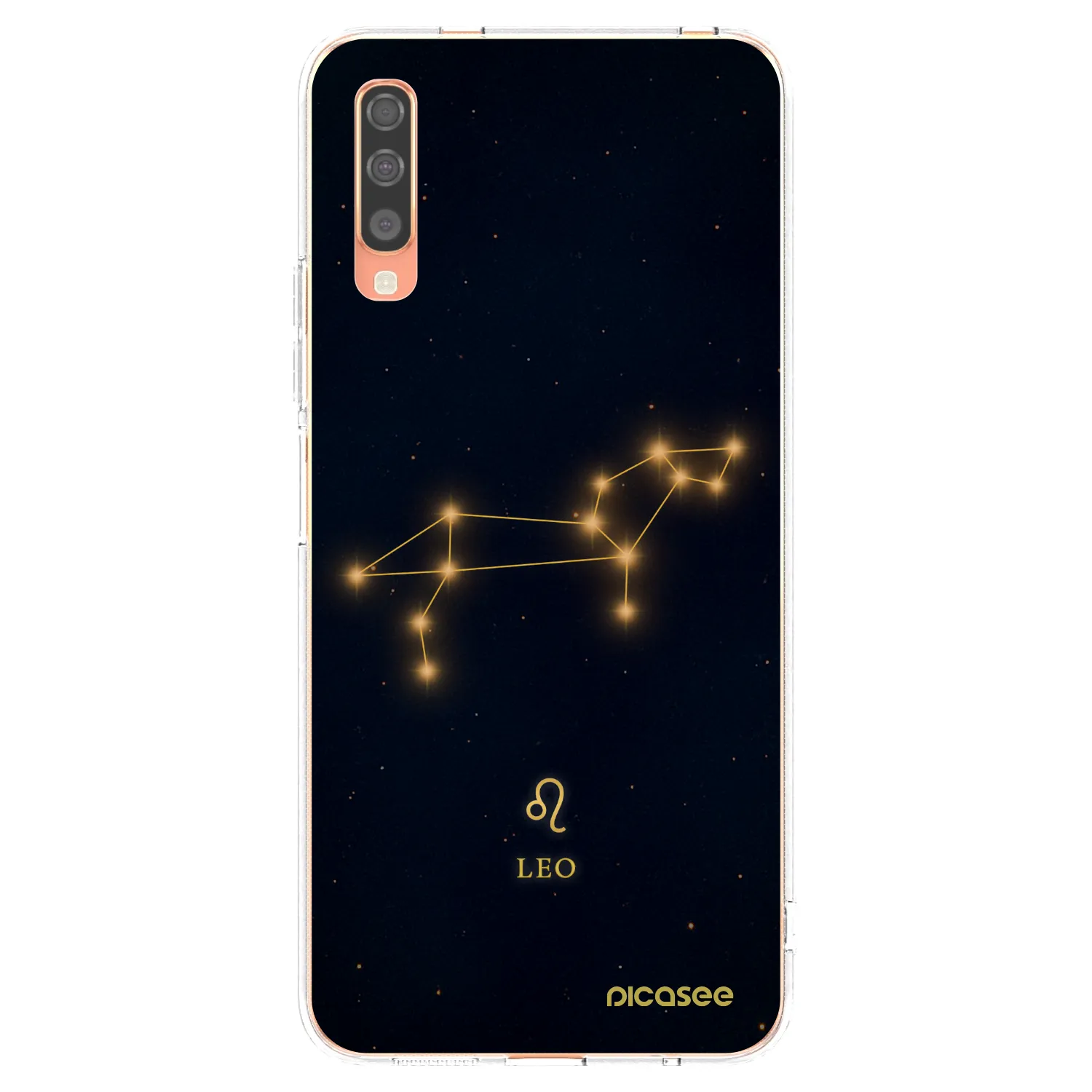 Picasee silikonowe przeźroczyste etui na Samsung Galaxy A70 A705F - LEO