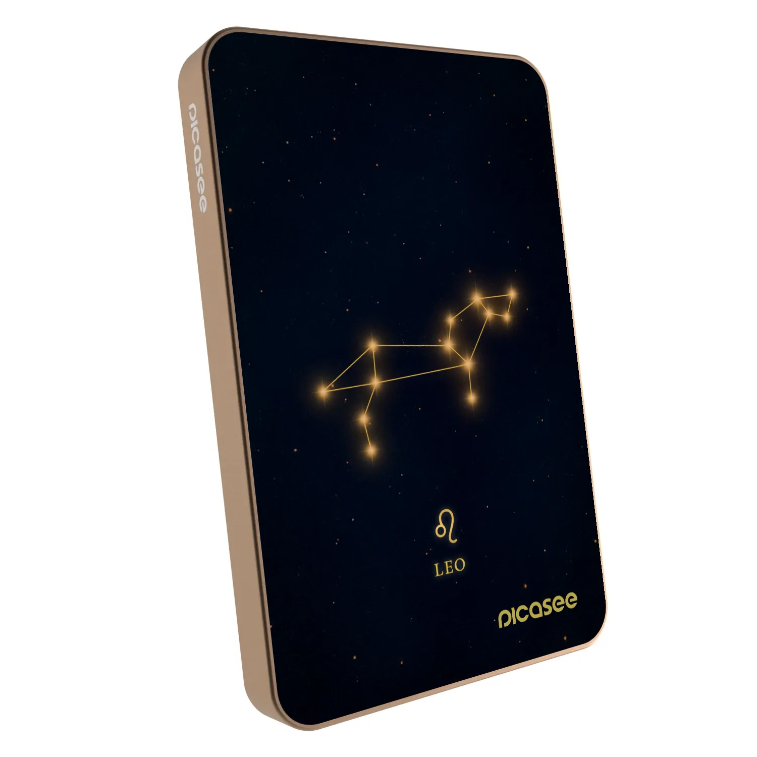 Picasee Powerbank z MagSafe 5 000 mAh Złoty - LEO