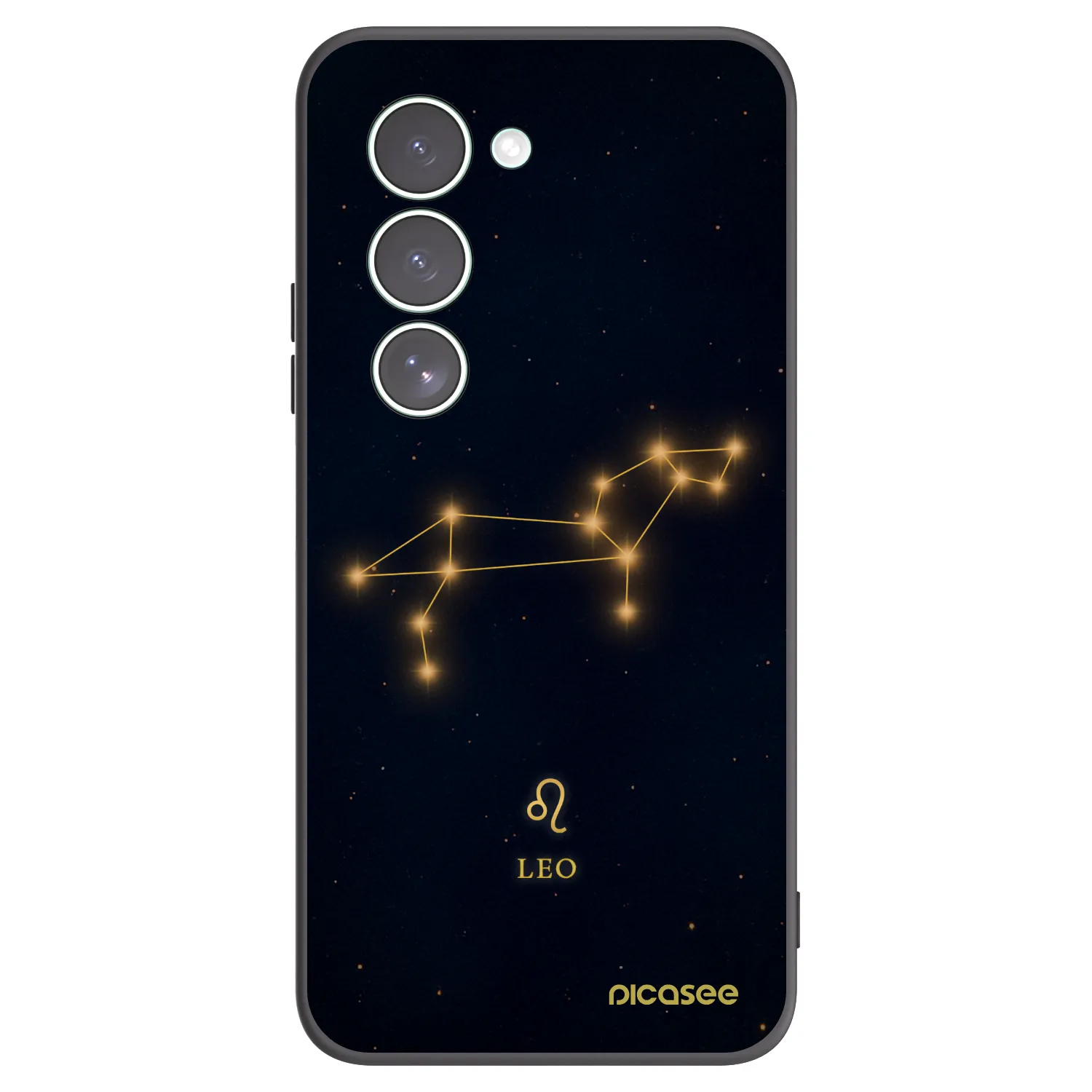 Picasee silikonowe czarne etui na Xiaomi Redmi 15 5G - LEO
