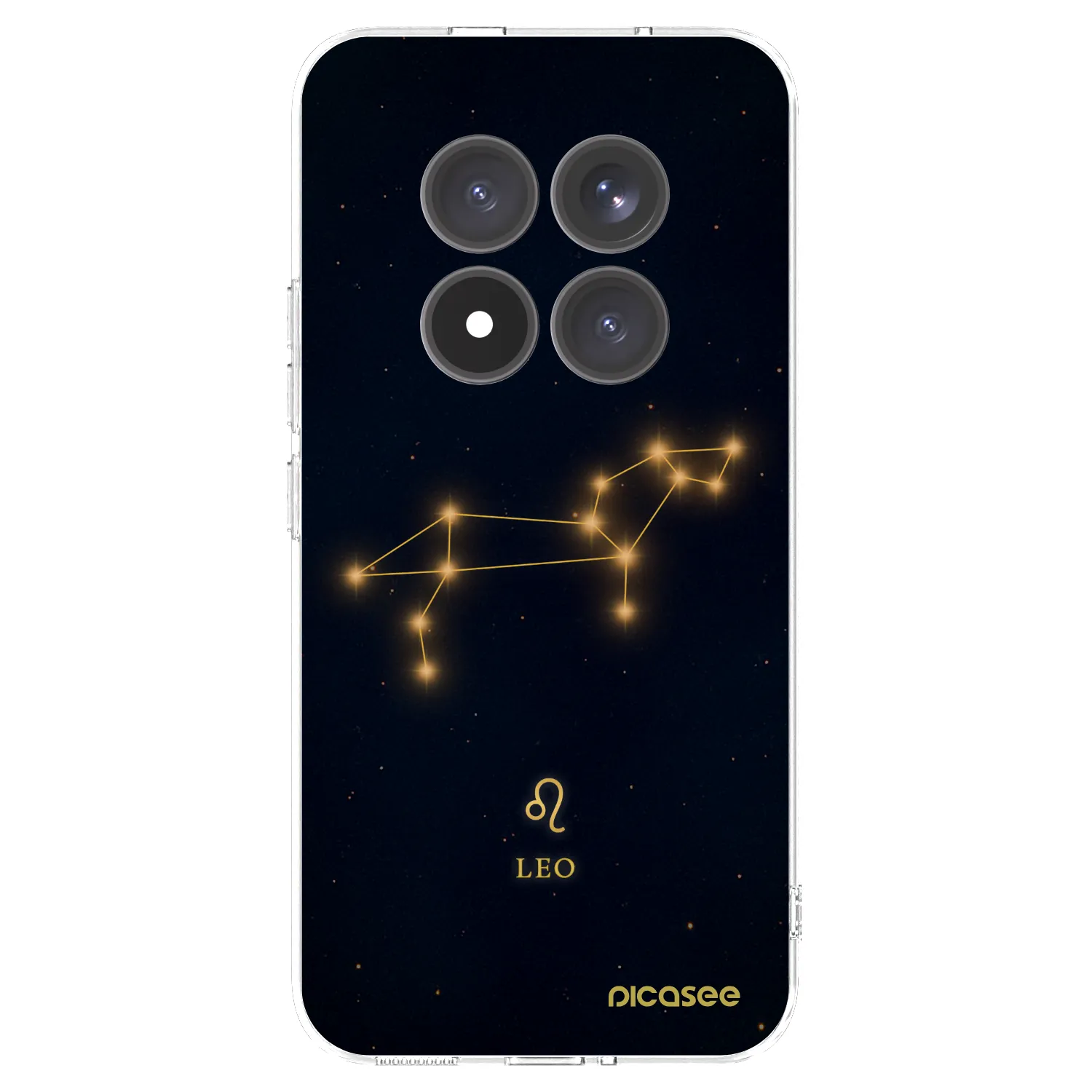 Picasee silikonowe przeźroczyste etui na Xiaomi Redmi Note 15 Pro+ - LEO