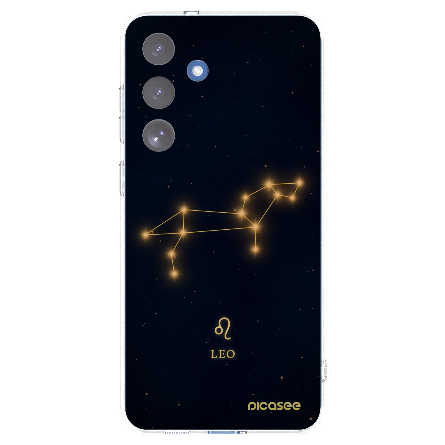 Picasee silikonowe przeźroczyste etui na Samsung Galaxy S25 FE 5G - LEO