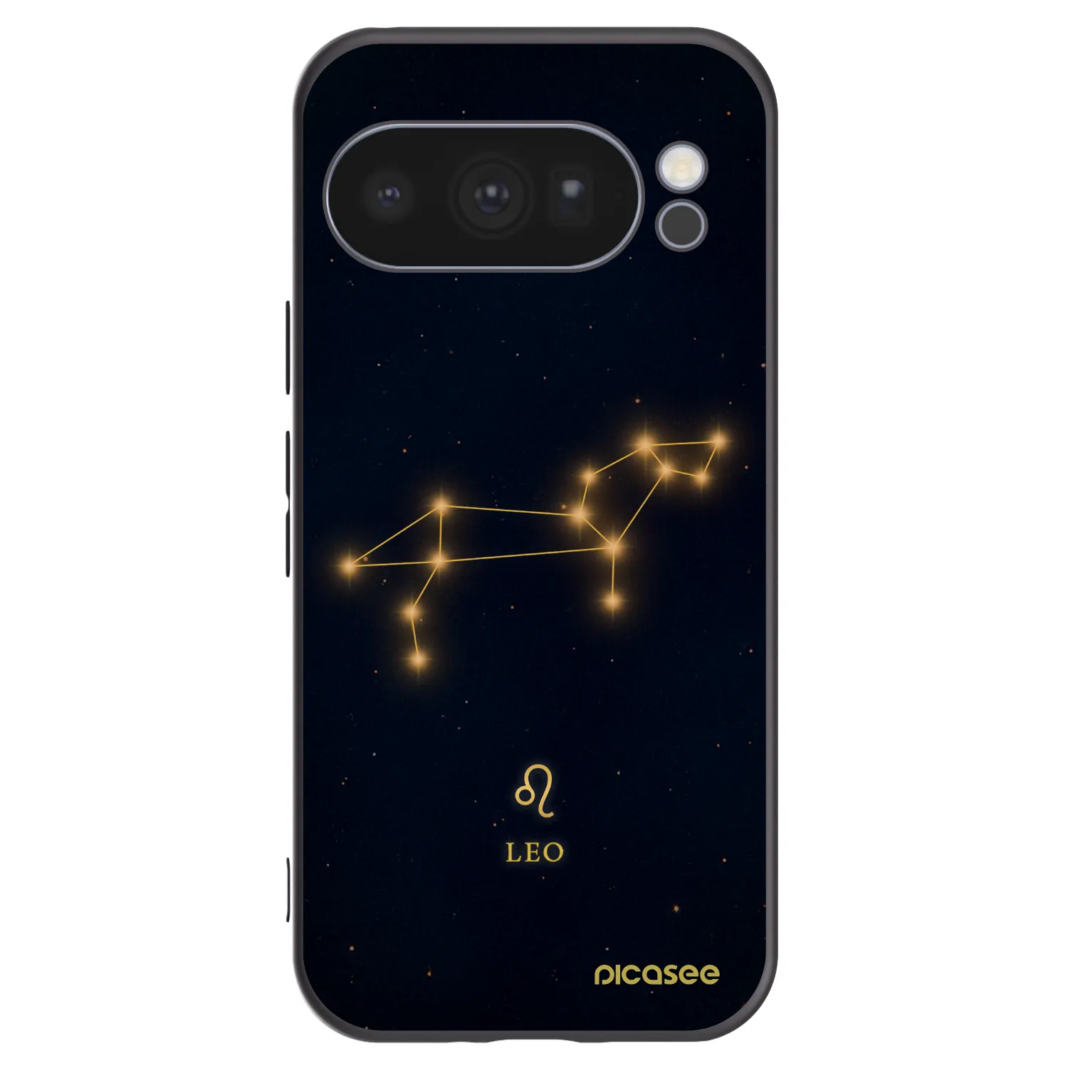 Picasee silikonowe czarne etui na Google Pixel 10 Pro - LEO