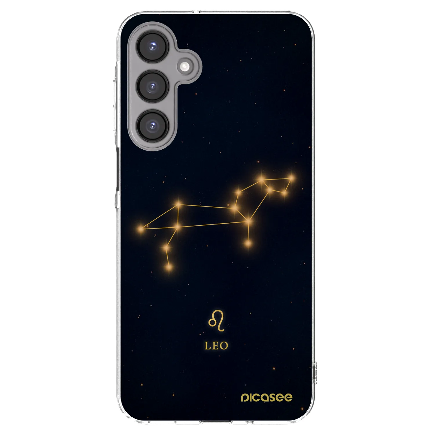 Picasee silikonowe przeźroczyste etui na Samsung Galaxy A16 4G - LEO