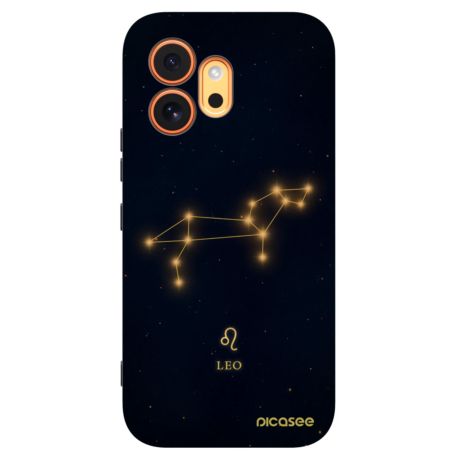 Picasee silikonowe czarne etui na Honor 600 - LEO