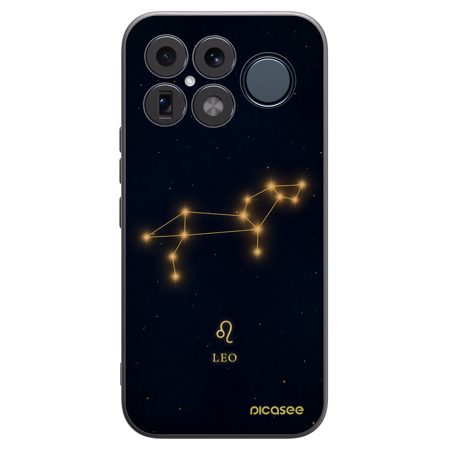 Picasee silikonowe czarne etui na Xiaomi Poco F8 Ultra - LEO