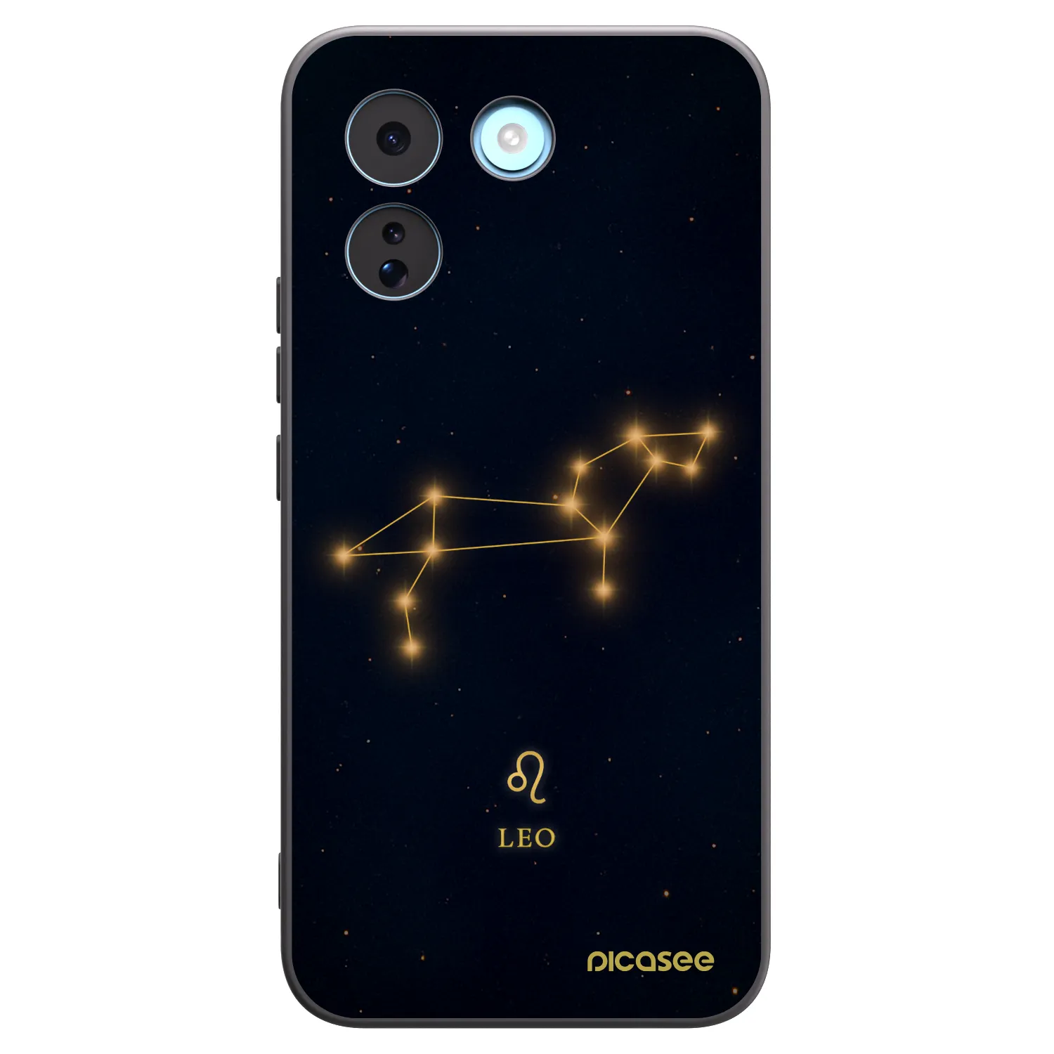 Picasee silikonowe czarne etui na Xiaomi Redmi Note 17 Pro MAX 5G - LEO