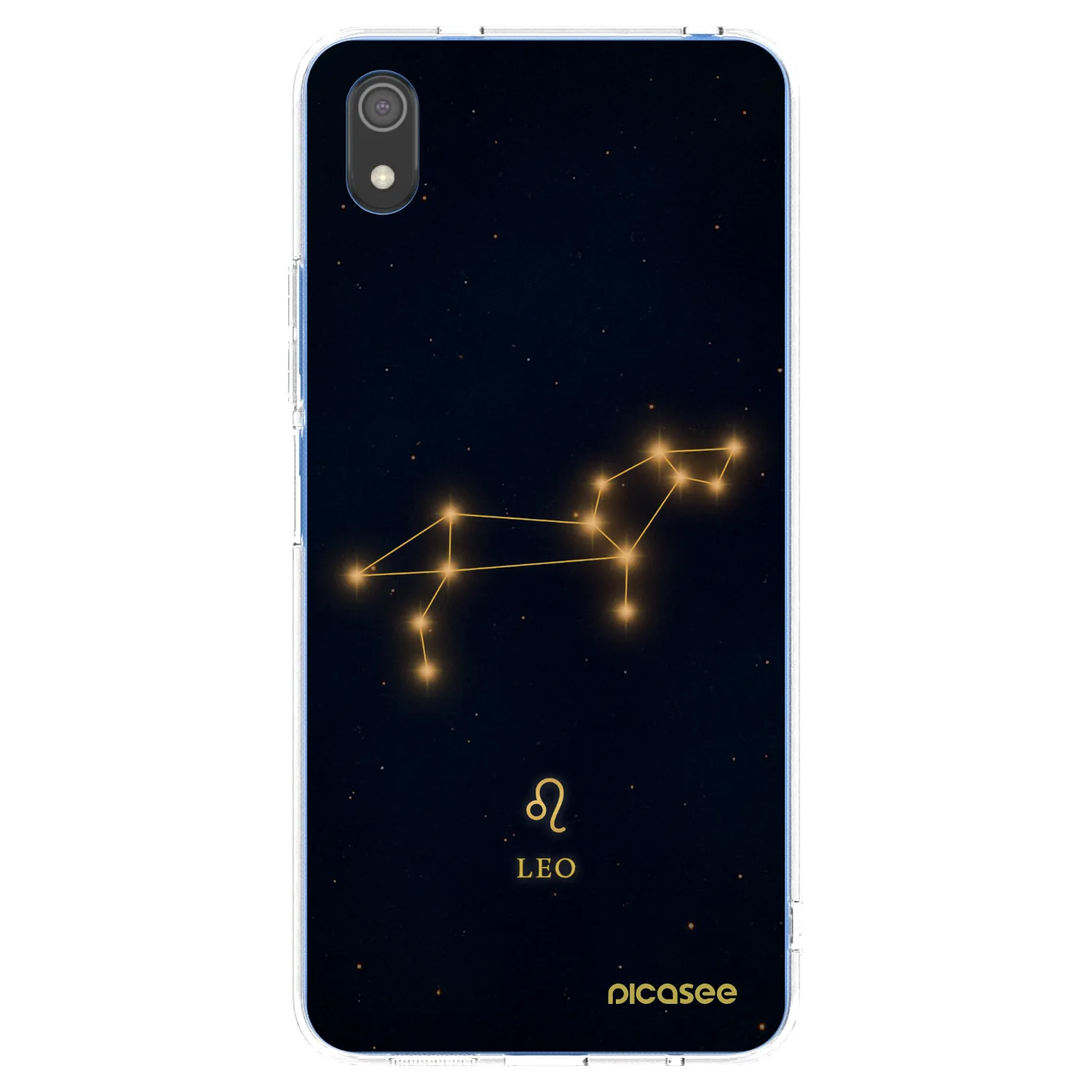 Picasee silikonowe przeźroczyste etui na Xiaomi Redmi 7A - LEO