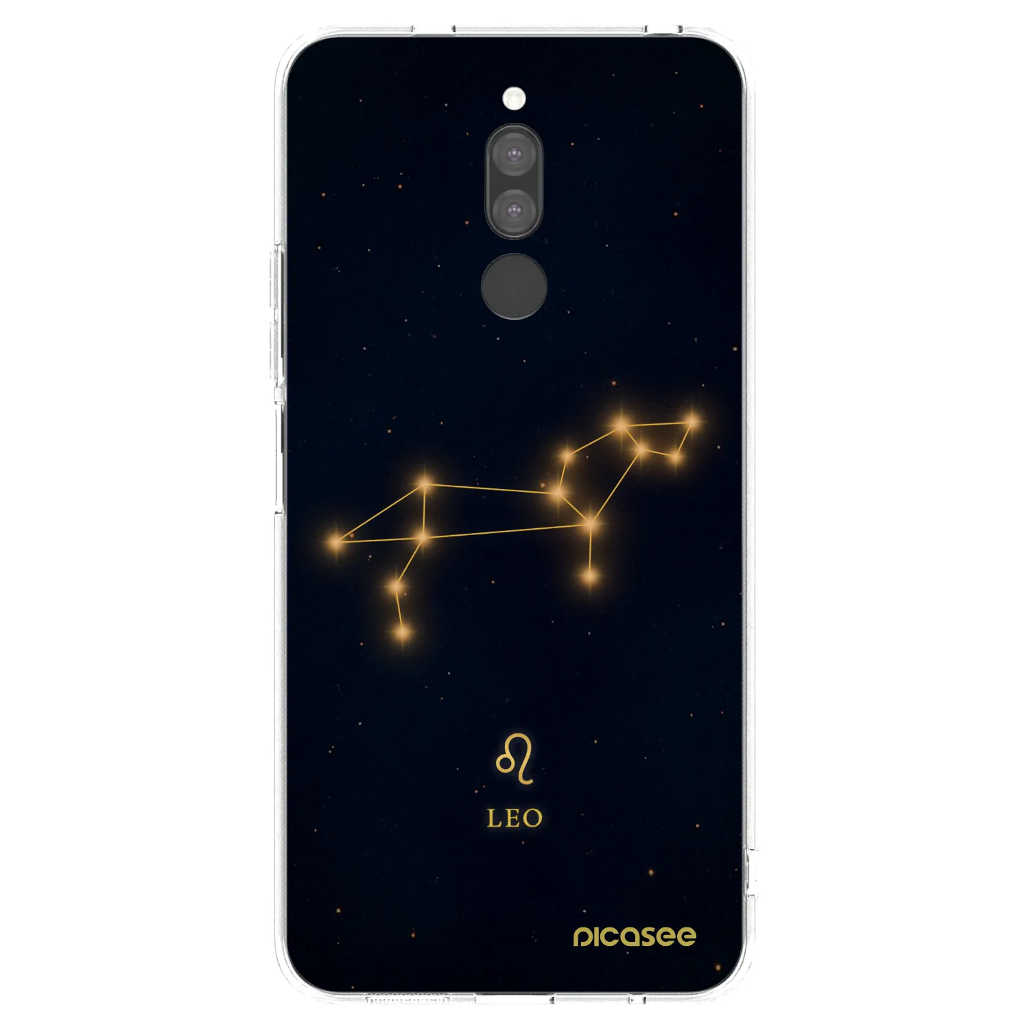 Picasee silikonowe przeźroczyste etui na Xiaomi Redmi 8 - LEO