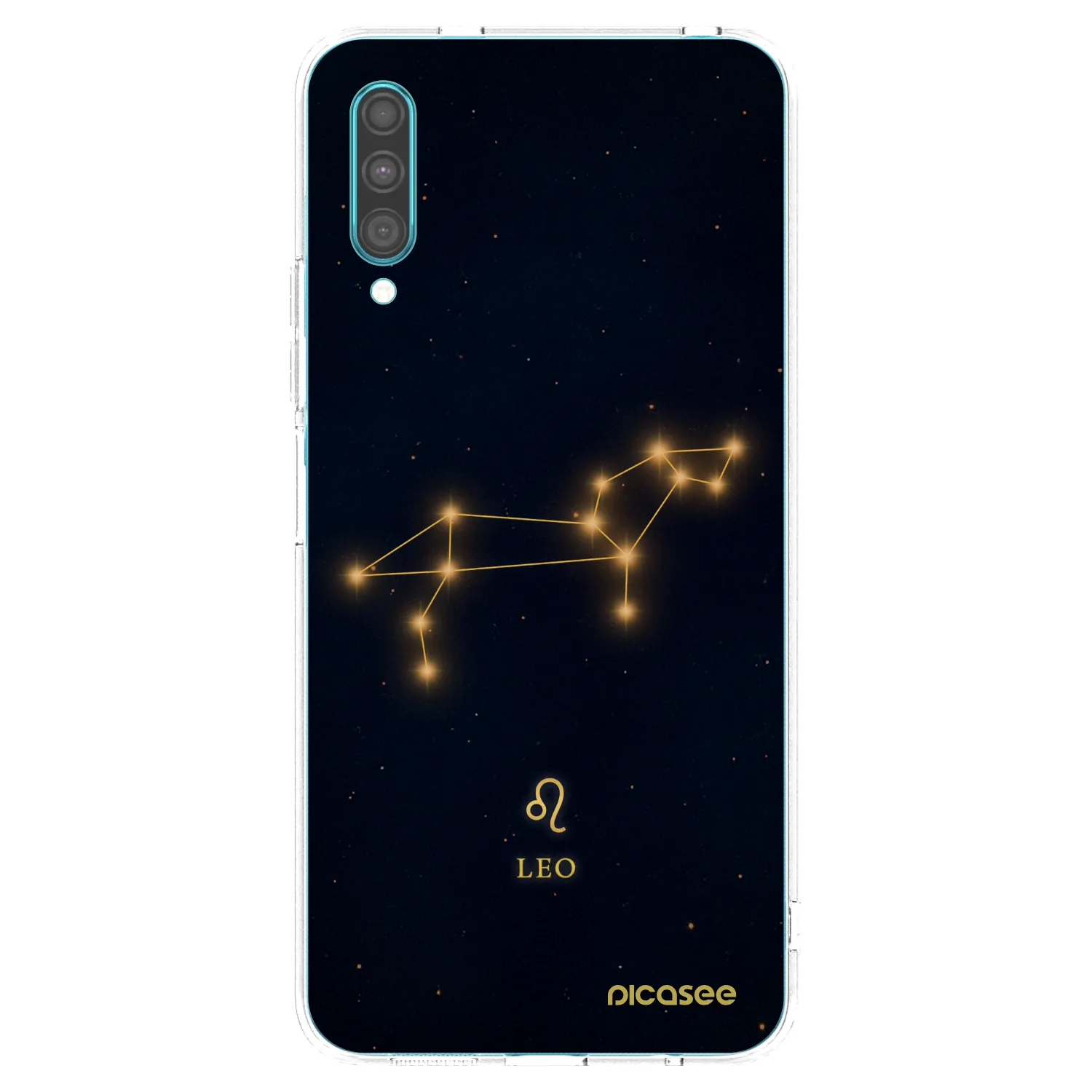 Picasee silikonowe przeźroczyste etui na Samsung Galaxy A30s A307F - LEO