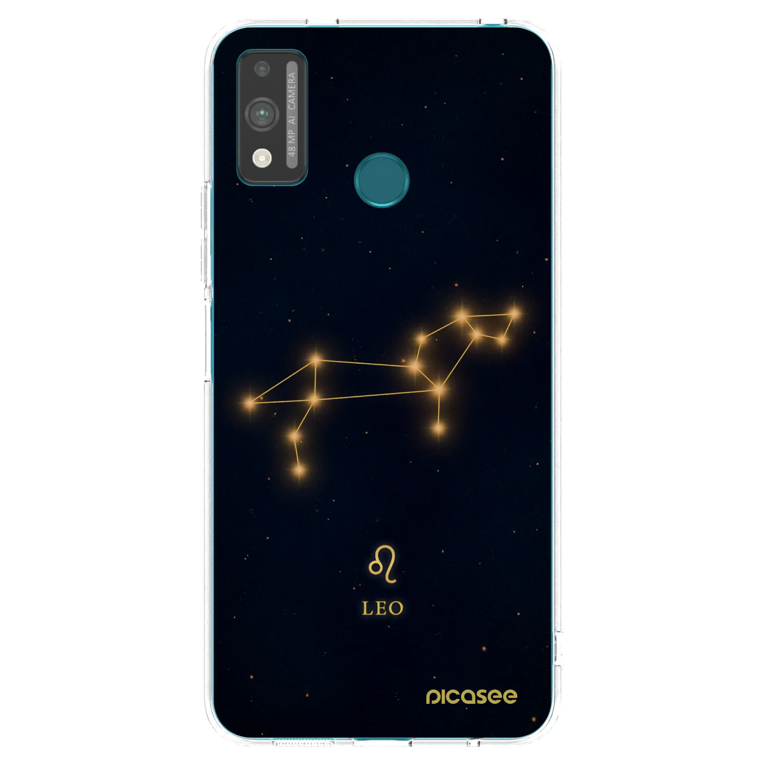 Picasee silikonowe przeźroczyste etui na Honor 9X Lite - LEO