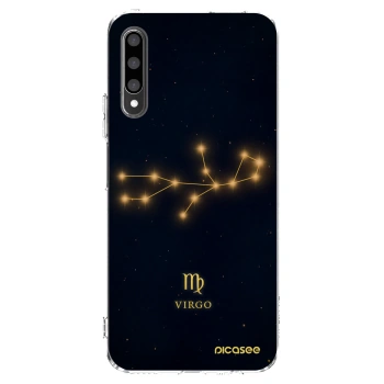 Picasee silikonowe przeźroczyste etui na Honor 9X Pro - VIRGO