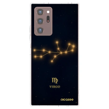 Picasee silikonowe przeźroczyste etui na Samsung Galaxy Note 20 Ultra - VIRGO