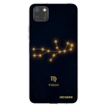 Picasee silikonowe przeźroczyste etui na Huawei Y5P - VIRGO