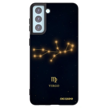 Picasee silikonowe czarne etui na Samsung Galaxy S21+ 5G G996F - VIRGO