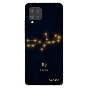Picasee silikonowe przeźroczyste etui na Samsung Galaxy A42 A426B - VIRGO