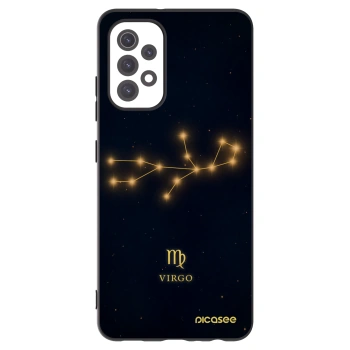 Picasee silikonowe czarne etui na Samsung Galaxy A32 5G A326B - VIRGO