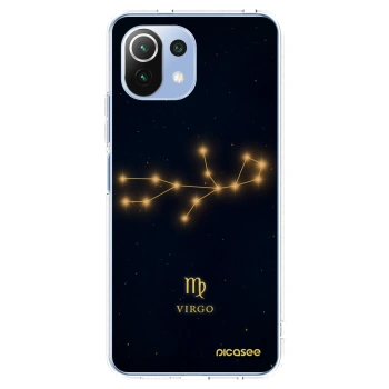 Picasee silikonowe przeźroczyste etui na Xiaomi Mi 11 Lite - VIRGO