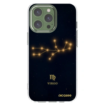 Picasee silikonowe przeźroczyste etui na Apple iPhone 13 Pro - VIRGO