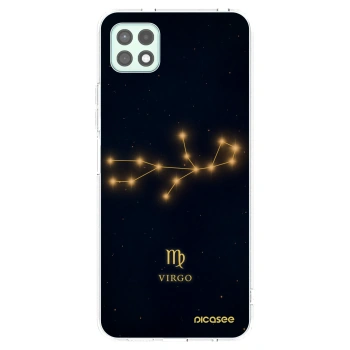 Picasee silikonowe przeźroczyste etui na Samsung Galaxy A22 A226B 5G - VIRGO