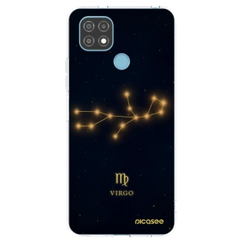 Picasee silikonowe przeźroczyste etui na Realme C21 - VIRGO
