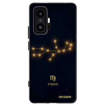 Picasee silikonowe czarne etui na Xiaomi 11T - VIRGO