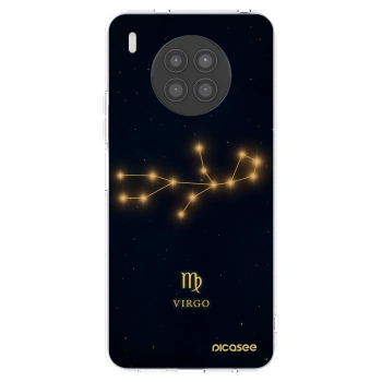 Picasee silikonowe przeźroczyste etui na Huawei Nova 8i - VIRGO