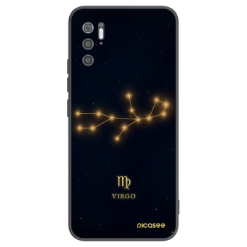 Picasee silikonowe czarne etui na Xiaomi Poco M3 Pro 5G - VIRGO