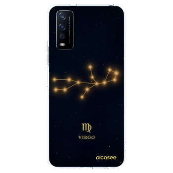 Picasee silikonowe przeźroczyste etui na Vivo Y11s - VIRGO