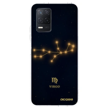 Picasee silikonowe przeźroczyste etui na Realme 8 5G - VIRGO