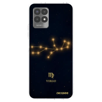 Picasee silikonowe przeźroczyste etui na Realme 8i - VIRGO