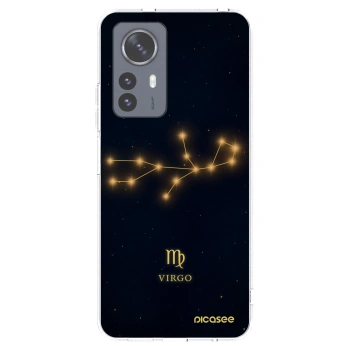 Picasee silikonowe przeźroczyste etui na Xiaomi 12 Pro - VIRGO