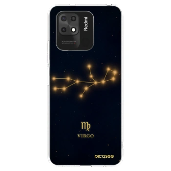 Picasee silikonowe przeźroczyste etui na Xiaomi Redmi 10C - VIRGO
