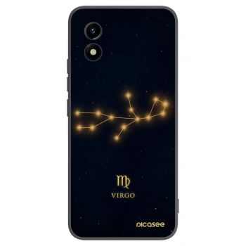 Picasee silikonowe czarne etui na Vivo Y01 - VIRGO
