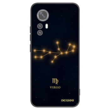 Picasee silikonowe czarne etui na Xiaomi 12X - VIRGO