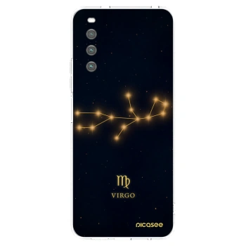 Picasee silikonowe przeźroczyste etui na Sony Xperia 10 IV 5G - VIRGO