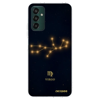 Picasee silikonowe przeźroczyste etui na Samsung Galaxy M13 M135F - VIRGO