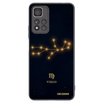 Picasee silikonowe czarne etui na Xiaomi Redmi Note 11 Pro+ 5G - VIRGO